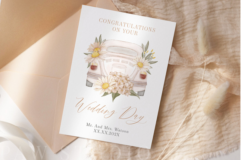 just-married-personalized-congratulations-wedding-card