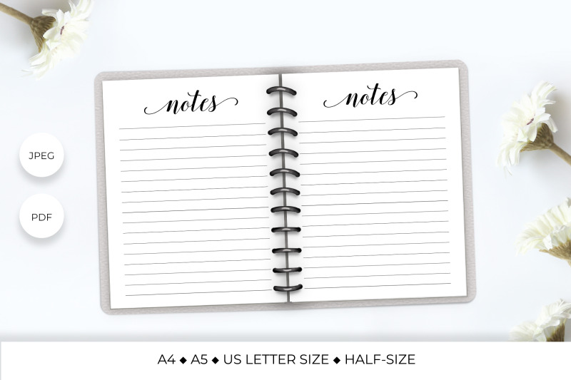 notes-page-printable-planner-printable-to-do-list-template