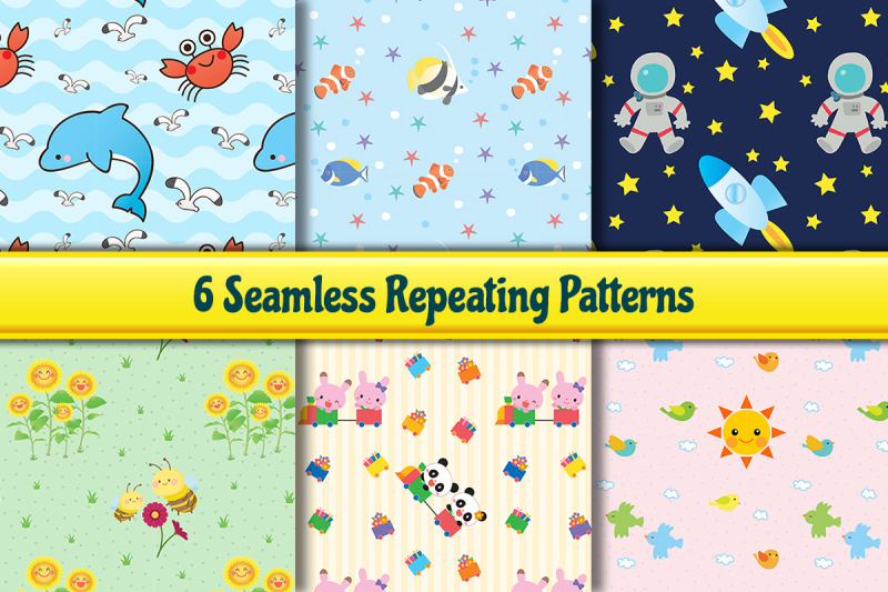 seamless-children-039-s-background-patterns