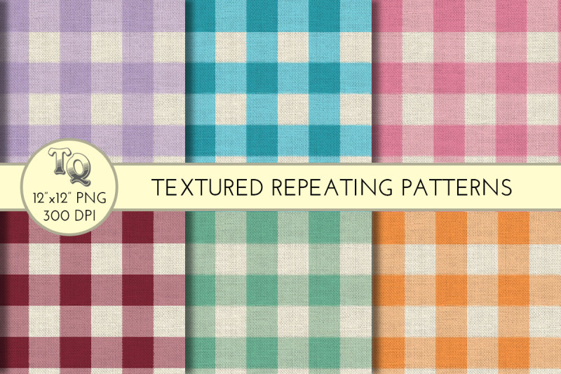 16-seamless-gingham-patterns