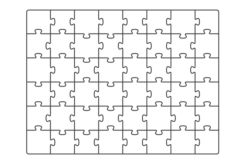 puzzle-pieces-square-jigsaw-pattern-template-white-game-square-grid