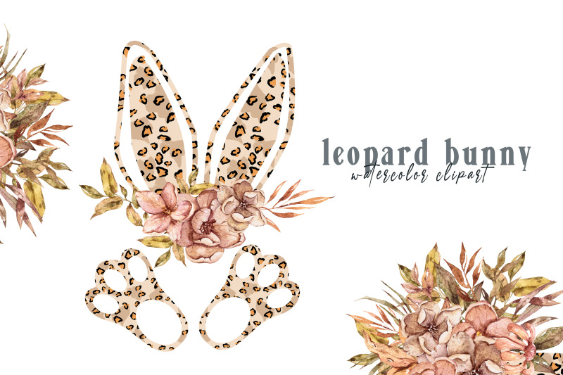 watercolor-leopard-floral-easter-bunny-clipart-1-png-file