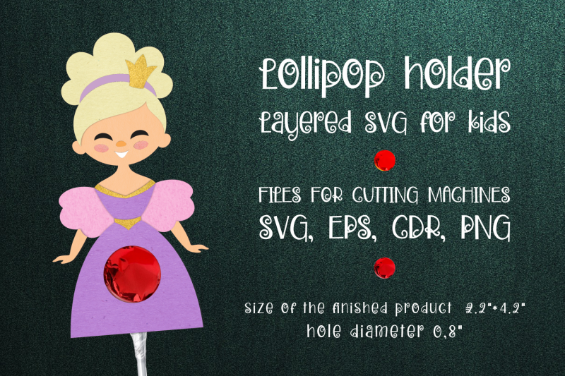 princess-lollipop-holder-template