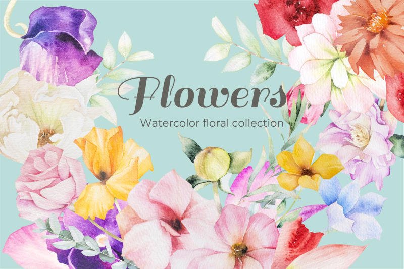 watercolor-flower-collection-no-2