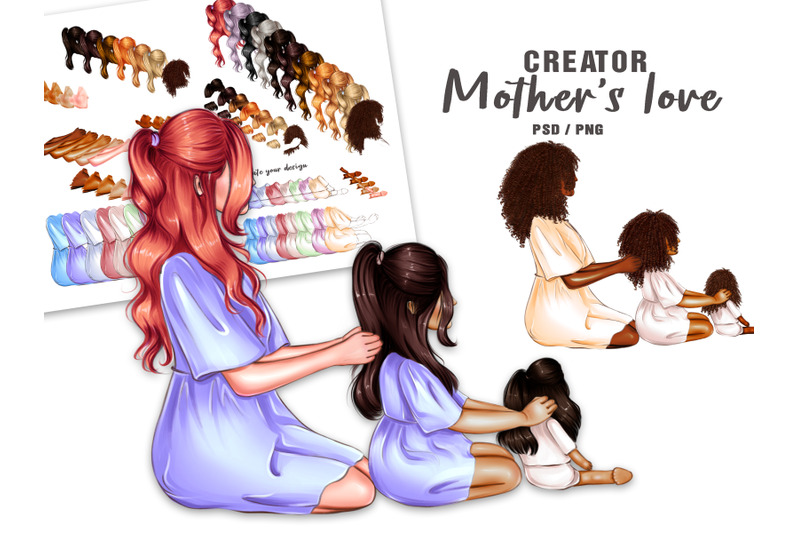mother-and-daughter-sisters-clipart-creator-png-psd