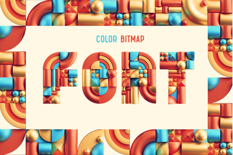 blx-color-bitmap-font