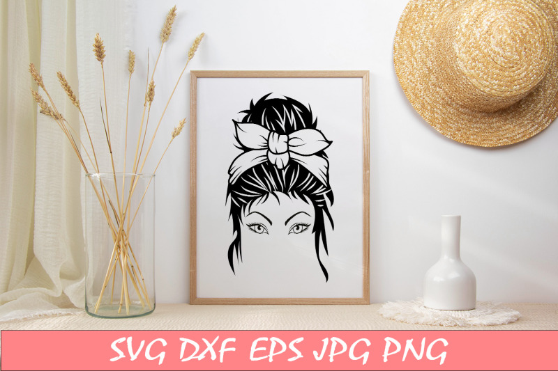 mom-life-messy-bun-bundle-svg-file