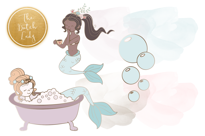 underwater-fairytale-mermaid-clipart