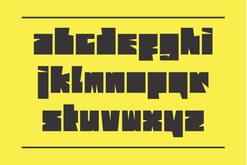 purecut-square-typeface
