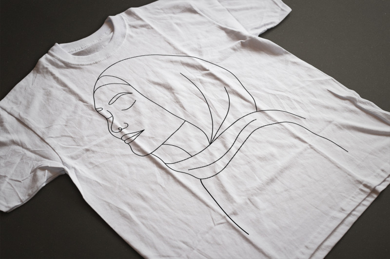 abstract-linear-arabian-women-collection