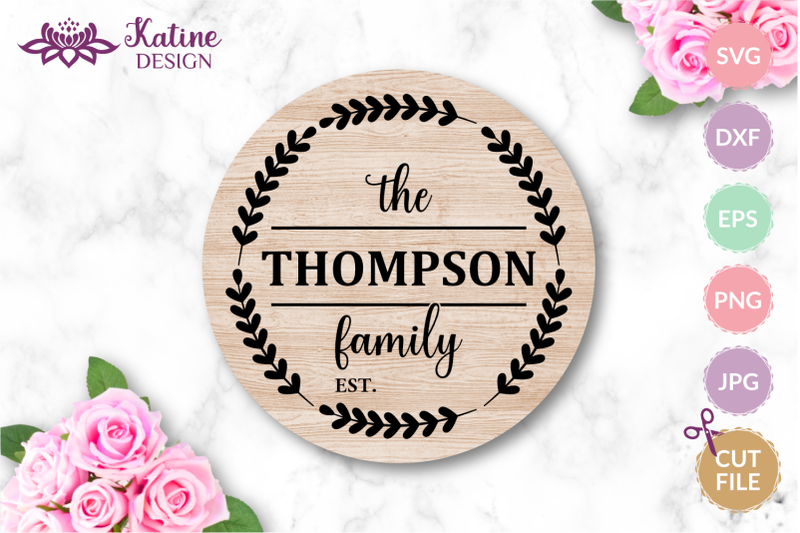 family-monogram-bundle-svg-wedding-round-sign-last-name