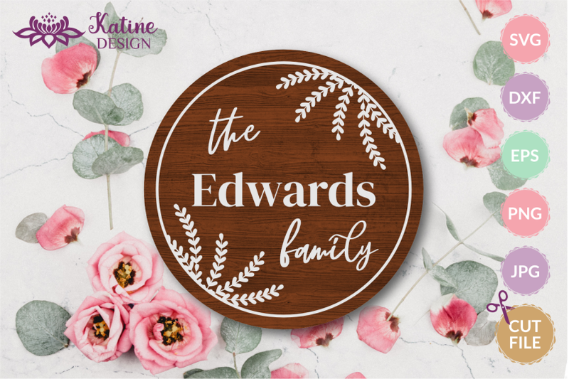 family-monogram-bundle-svg-wedding-round-sign-last-name