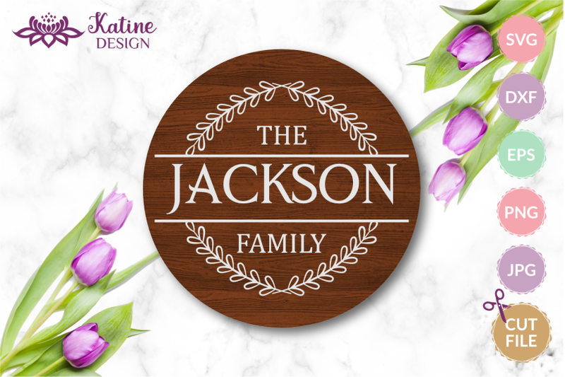 family-monogram-bundle-svg-wedding-round-sign-last-name