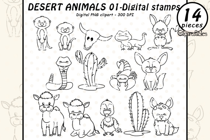 cute-desert-animals-digital-stamps