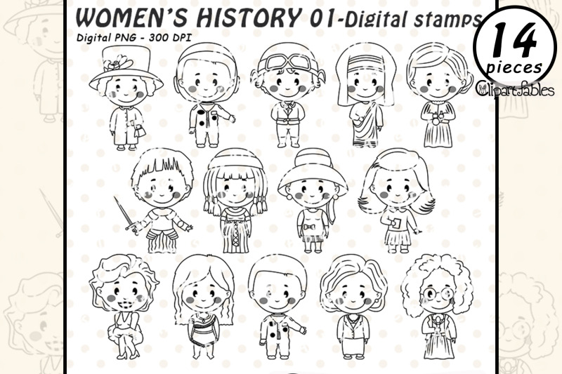 women-039-s-history-digital-stamps