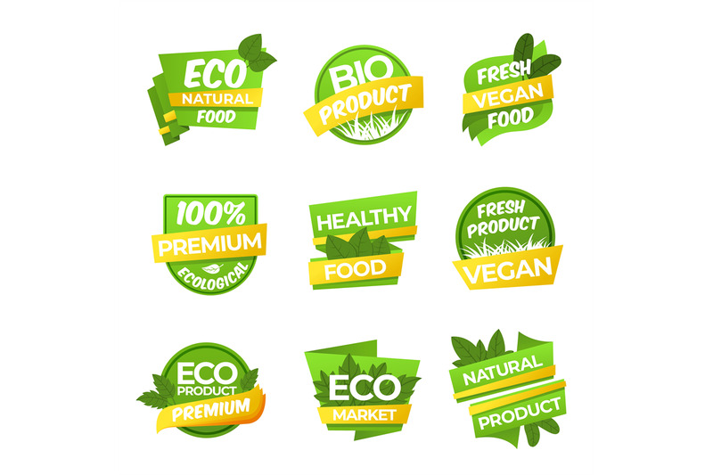 eco-product-sticker-organic-tag-vegetables-nature-labels-healthy-bi