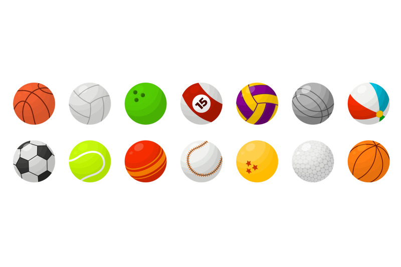 cartoon-sport-ball-flat-balls-tennis-cricket-baseball-game-equipmen