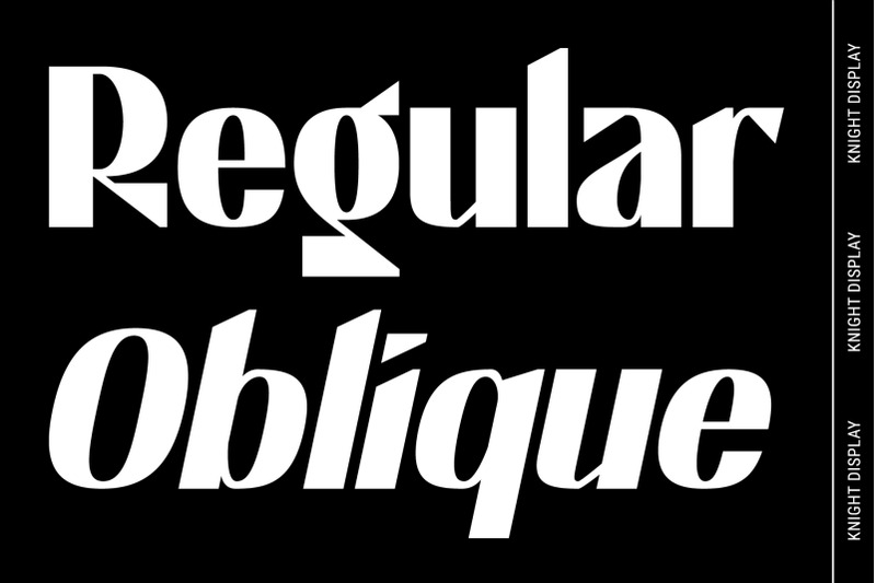 knight-display-regular-oblique