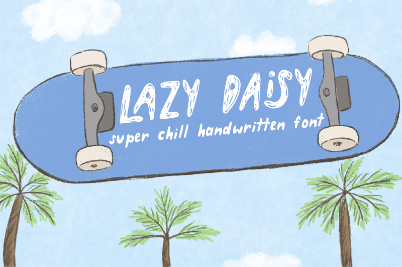 lazy-daisy-handwritten-font