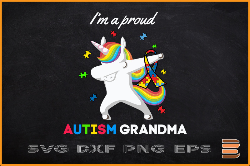 proud-autism-grandma-dabbing-unicorn