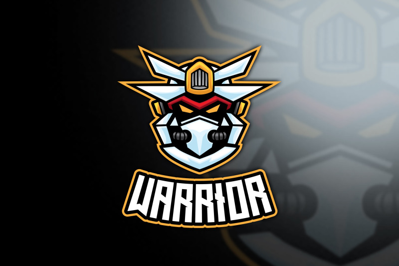 robot-warrior-esport-logo