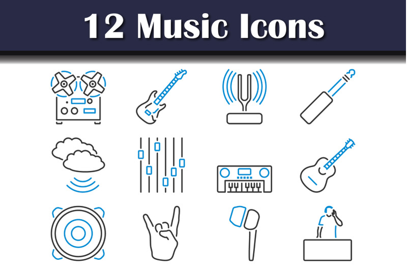 music-icon-set