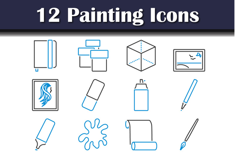 painting-icon-set