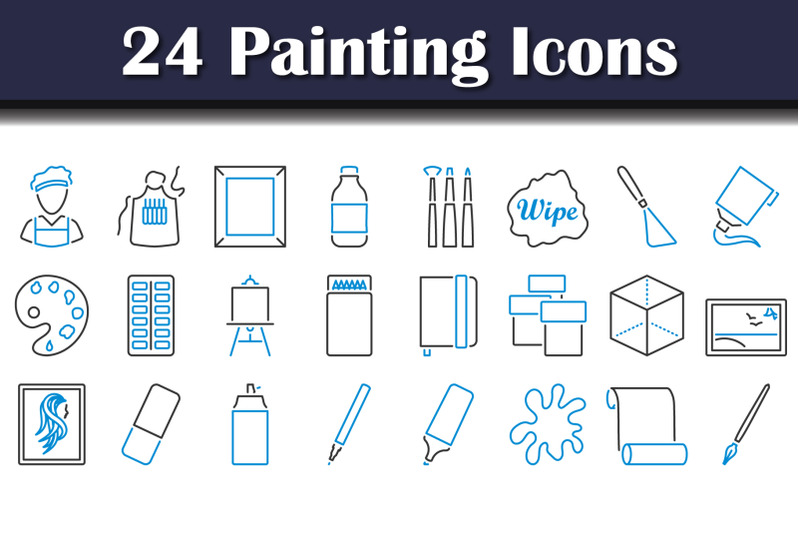 painting-icon-set