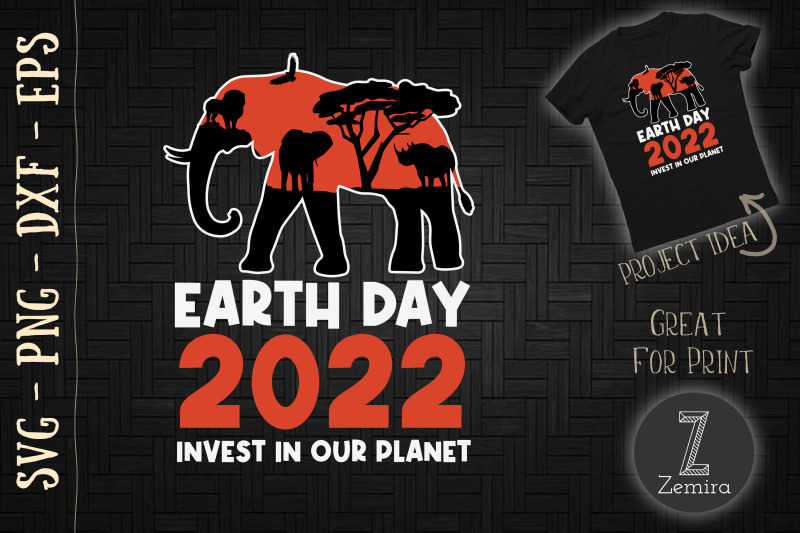 earth-day-52nd-anniversary-2022-elephant