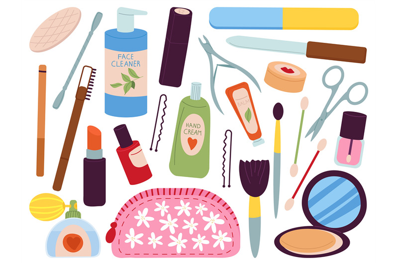 doodle-cosmetics-salon-cosmetic-facial-brushes-and-manicure-equipmen