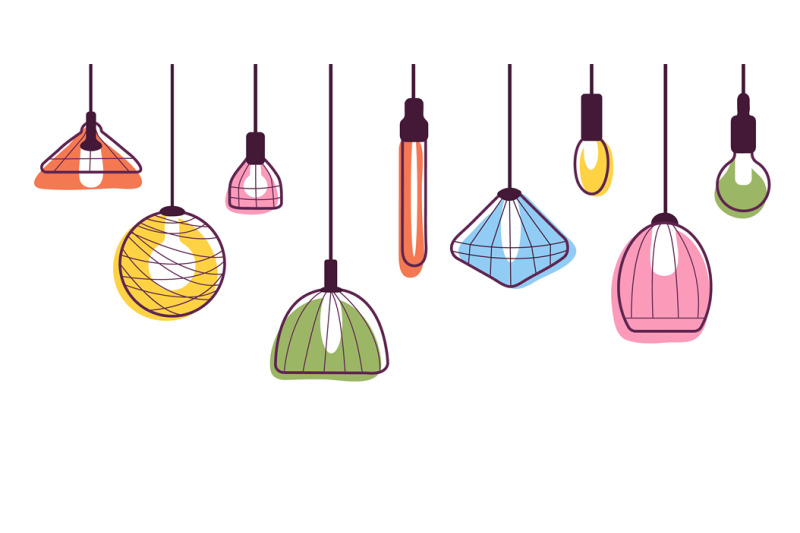 hanging-lamps-banner-lamp-background-contemporary-loft-style-decorat