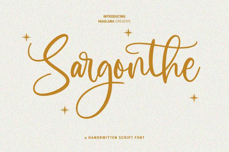 sargonthe-script-font