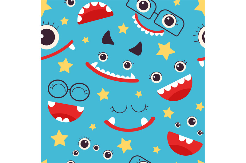 kids-monster-seamless-pattern-monsters-emotional-faces-child-fashion