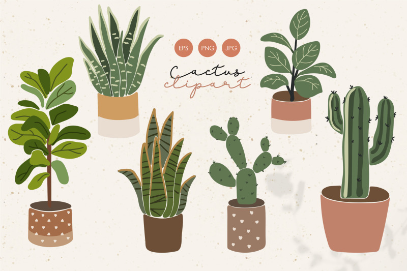cactus-clipart-plant-clipart-digital-download-printable-plant-art