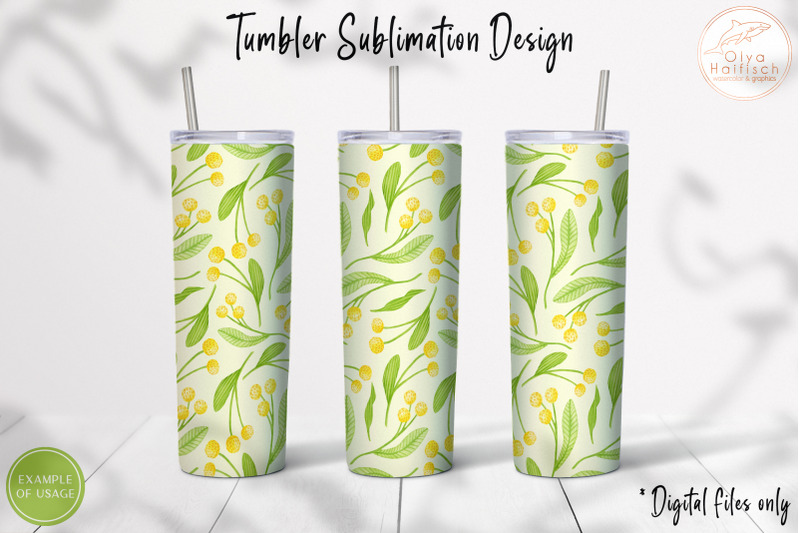 watercolor-floral-tumbler-sublimation-design-spring-tumbler-wrap