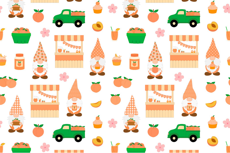 peach-gnomes-pattern-peach-gnomes-svg-gnomes-background