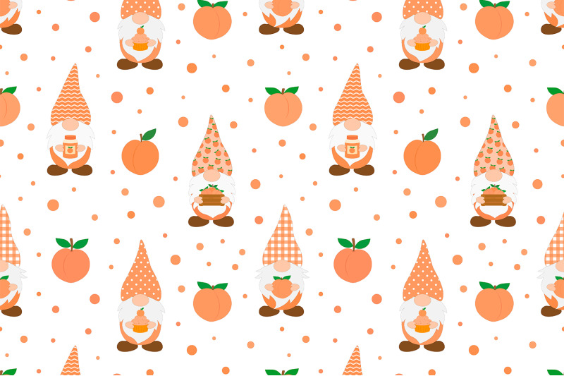 peach-gnomes-pattern-peach-gnomes-svg-gnomes-background