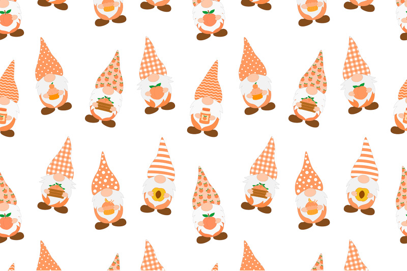 peach-gnomes-pattern-peach-gnomes-svg-gnomes-background