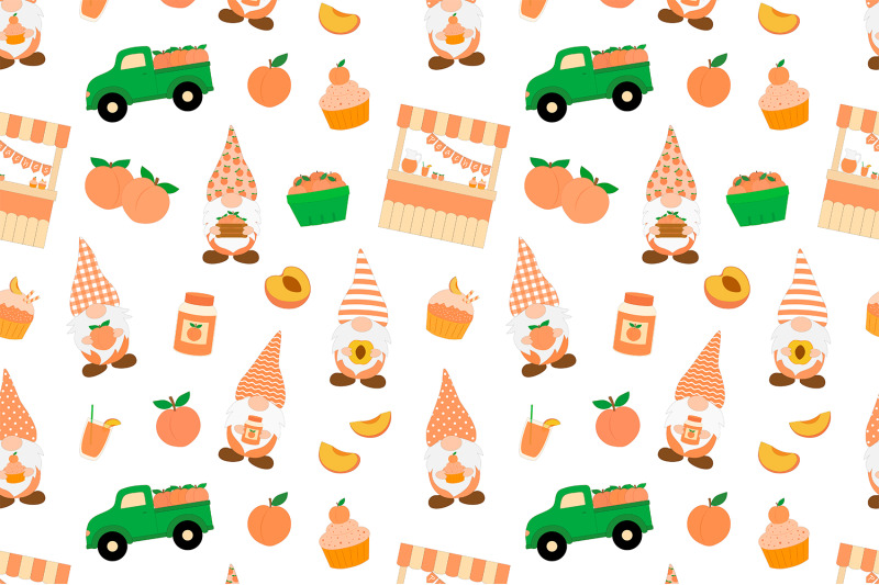 peach-gnomes-pattern-peach-gnomes-svg-gnomes-background