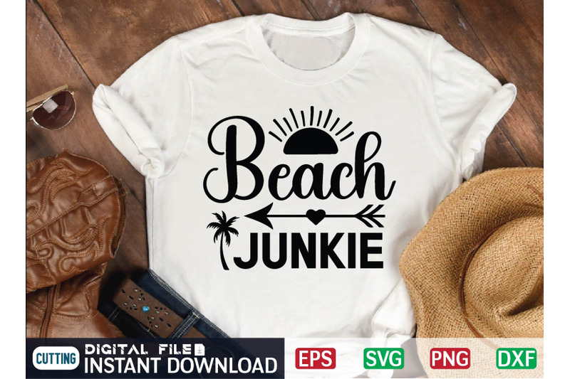 beach-junkie-svg-cut-file-summer-file-summer-cut-file-beach-cut-fil