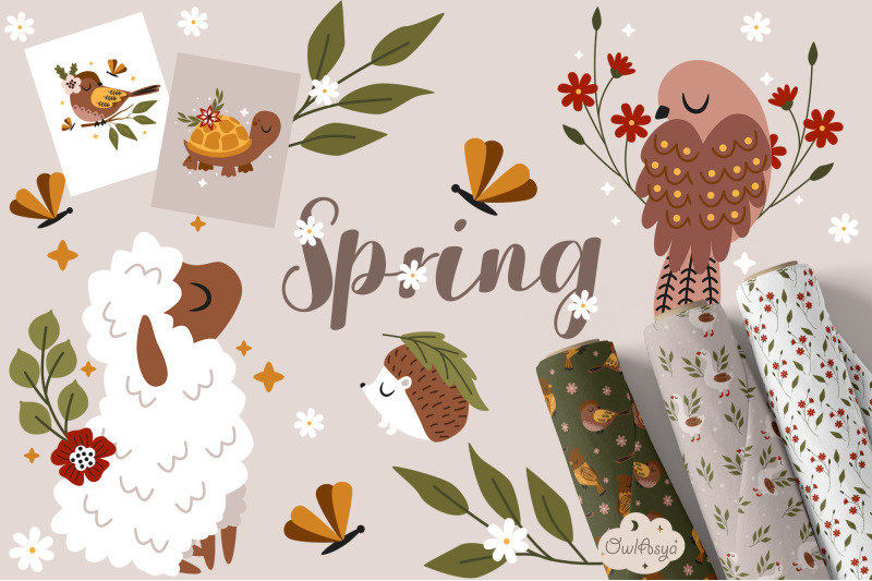spring-animals-collection