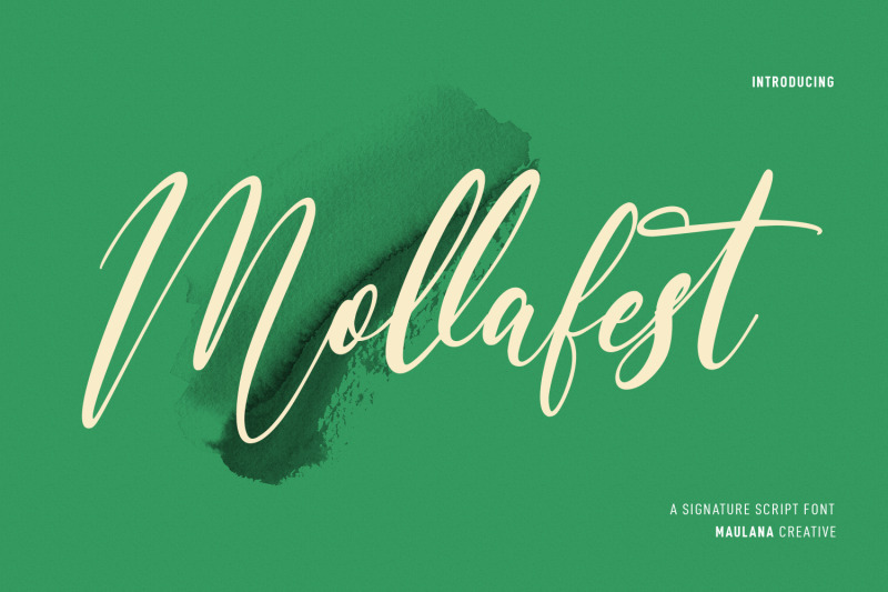 mollafest-script-font