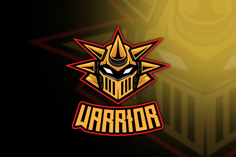 spike-robot-warrior-esport-logo