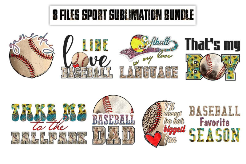 softball-sayings-sport-sublimation-bundle
