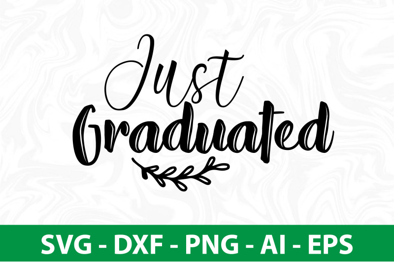 just-graduated-svg