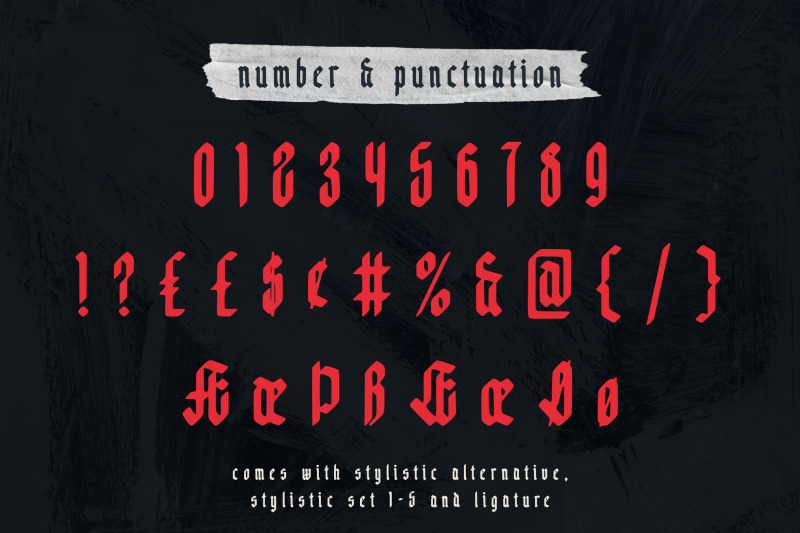 eksellena-blackletter-typeface
