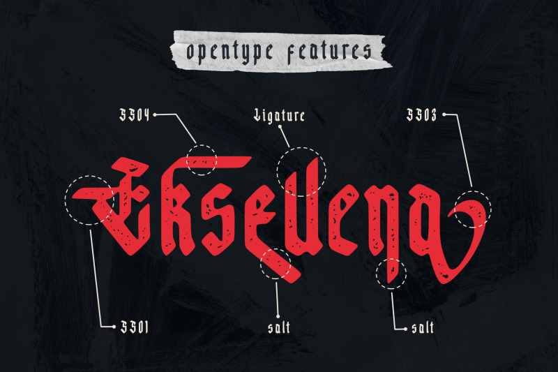 eksellena-blackletter-typeface