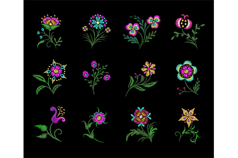 wild-embroidery-flowers-decorative-floral-embroidered-elements-garde