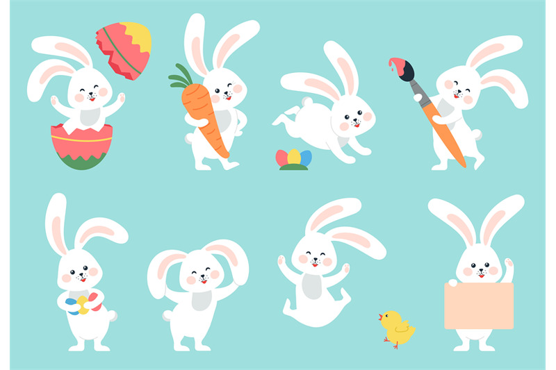 cartoon-easter-bunny-rabbit-hiding-bunnies-with-eggs-and-flowers-cu