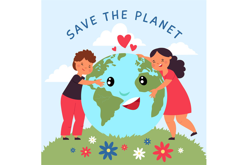 kid-hug-planet-baby-hold-globe-together-cartoon-kids-with-earth-conc